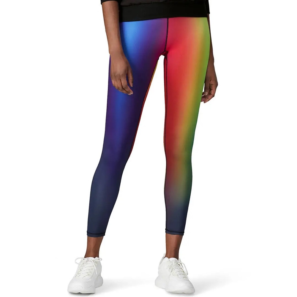 NWOT Terez Ombre Vision Rainbow Legging XS